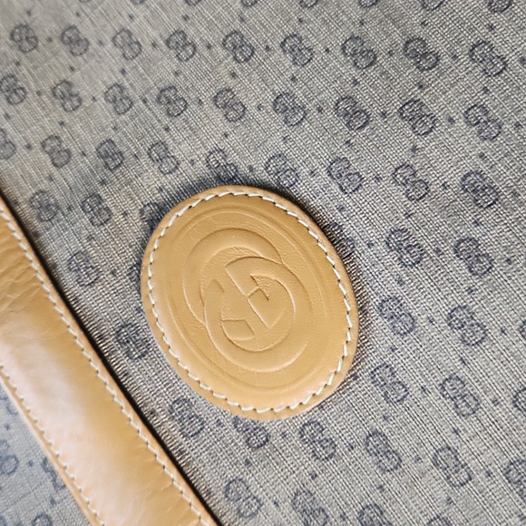 GUCCI Sherry line tote, web tote, large size, vintage - Picture 2 of 11